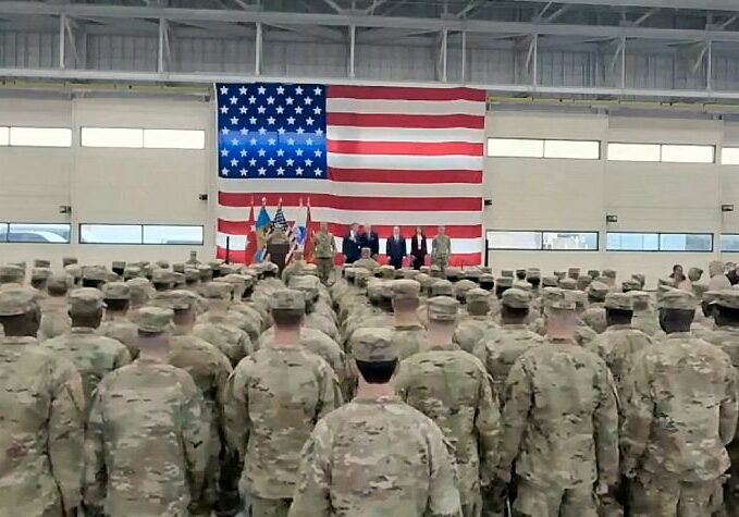 160th Engineer Company, Delaware Army National Guard, Deployment Ceremony