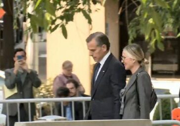 06-03-24 Hunter Biden leaving court after jury seated in federal gun crime trial in Wilmington