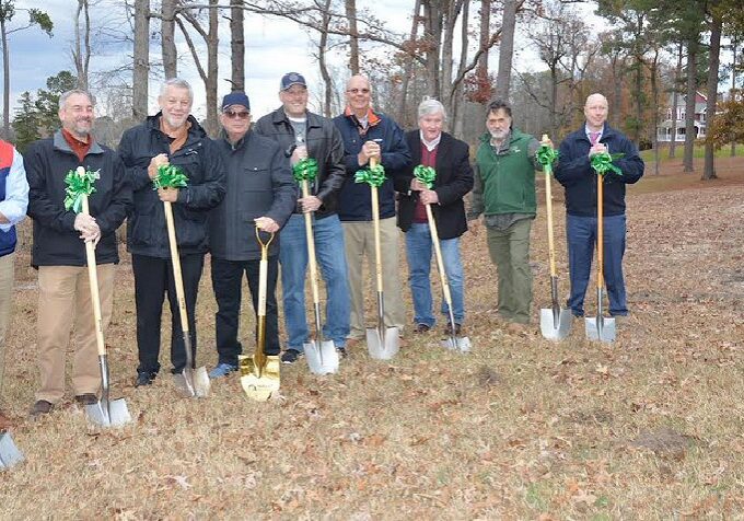 Groundbreaking for Nanticoke Crossing Park near Bethel / Image courtesy SCLT