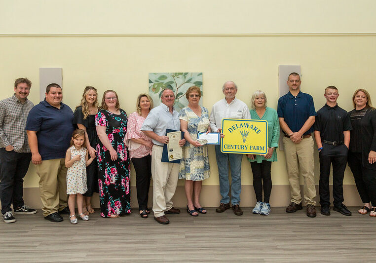 Delaware Century Farm Families 2022 (photo courtesy of Delaware Department of Agriculture)