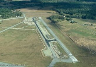 Parallel Taxiway Project at Delaware Coastal Airport in Georgetown / Image courtesy Delaware Coastal Airport