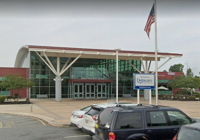 Biden Welcome Center on I-95 in Newark, DE