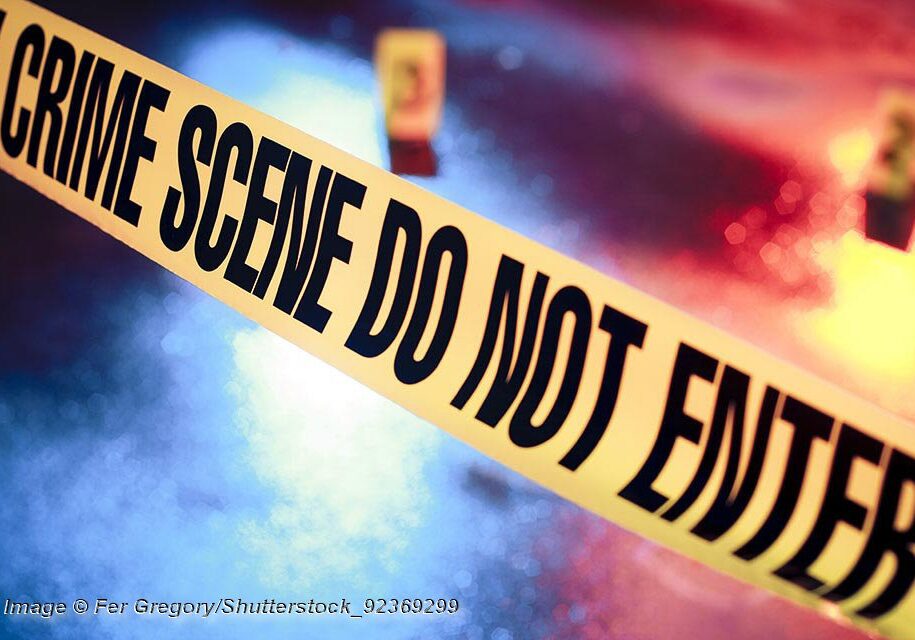 Photo of a fresh crime scene © Fer Gregory/Shutterstock