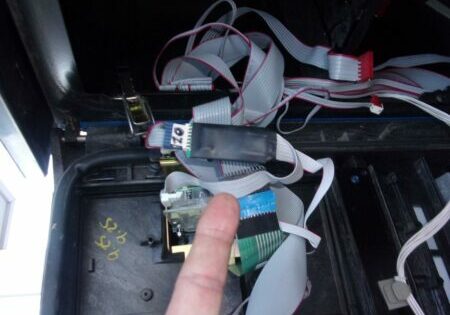 Pocomoke City Police recently discovered card skimmers attached to local gas pumps (photo shared by Pocomoke City Police)