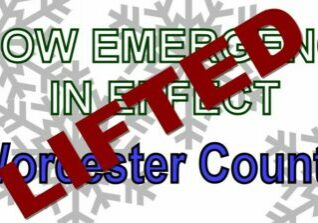 Snow Emergency-Worc County-LIFTED