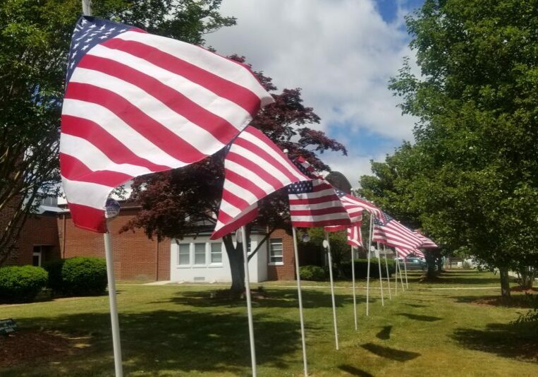 Flags for Heroes file photo, courtesy of Southern Sussex Rotary