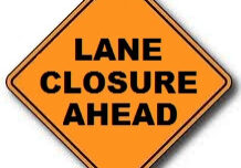 lane closure