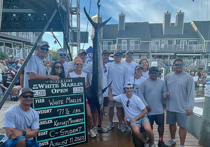 White Marlin moves into top place - photo courtesy of White Marlin Open